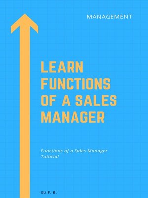 cover image of Learn Functions of a Sales Manager